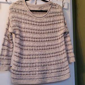 Silver stitch Weaved Sweater